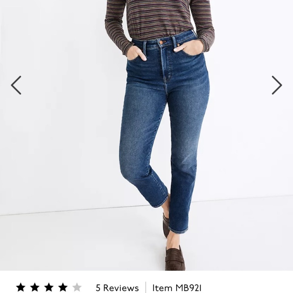 Madewell Tall Curvy Perfect Vintage Maplewood 27